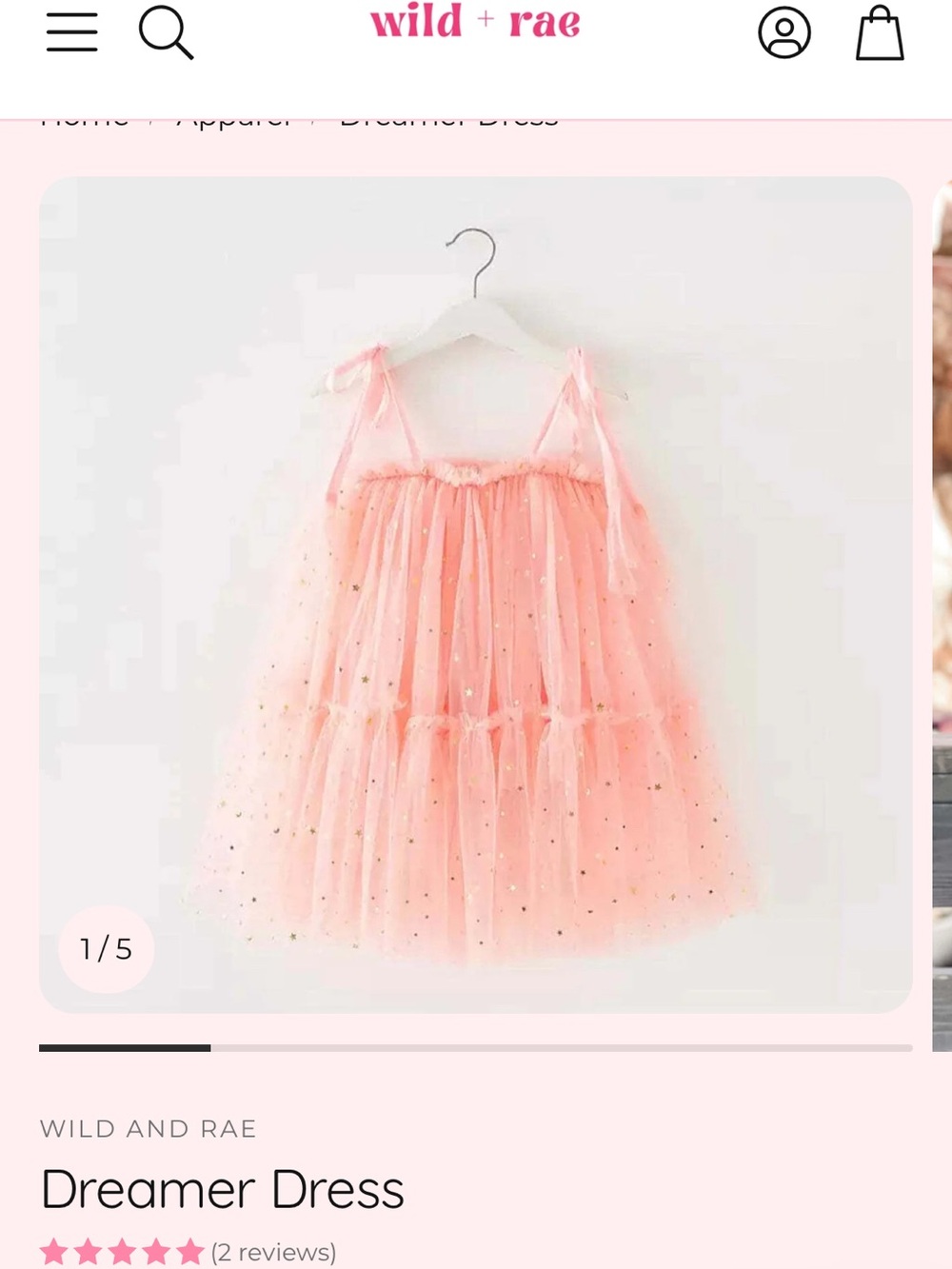 Wild Raw Dreamer Dress